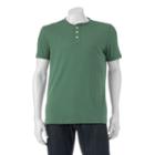 Men's Sonoma Goods For Life&trade; Everyday Henley, Size: Xl, Med Green