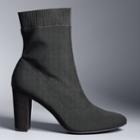 Simply Vera Vera Wang Vancouver Women's Ankle Boots, Size: 7.5, Black