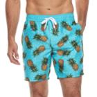 Men's Trinity Collective Pine Elastic Pineapple Shorts, Size: Xl, Med Green