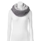 Juicy Couture Cable-knit Cowl Scarf, Silver