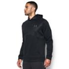 Men's Under Armour Armour Fleece Digi Textured Hoodie, Size: Medium, Black
