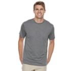 Men's Columbia Sycamore Falls Omni-shade Pocket Tee, Size: Large, Grey (charcoal)