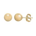 Everlasting Gold 14k Gold Ball Stud Earrings, Women's, Yellow