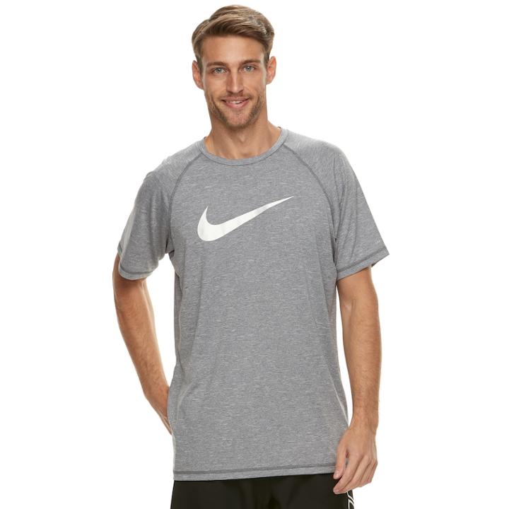 Men's Nike Eathered Hydrogaurd Shirt, Size: Medium, Grey