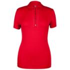 Tail, Women's Solid Golf Polo, Size: Xs, Med Red