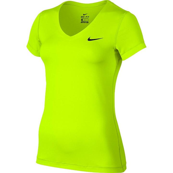 Women's Nike Cool Victory Dri-fit Base Layer Tee, Size: Xl, Drk Yellow