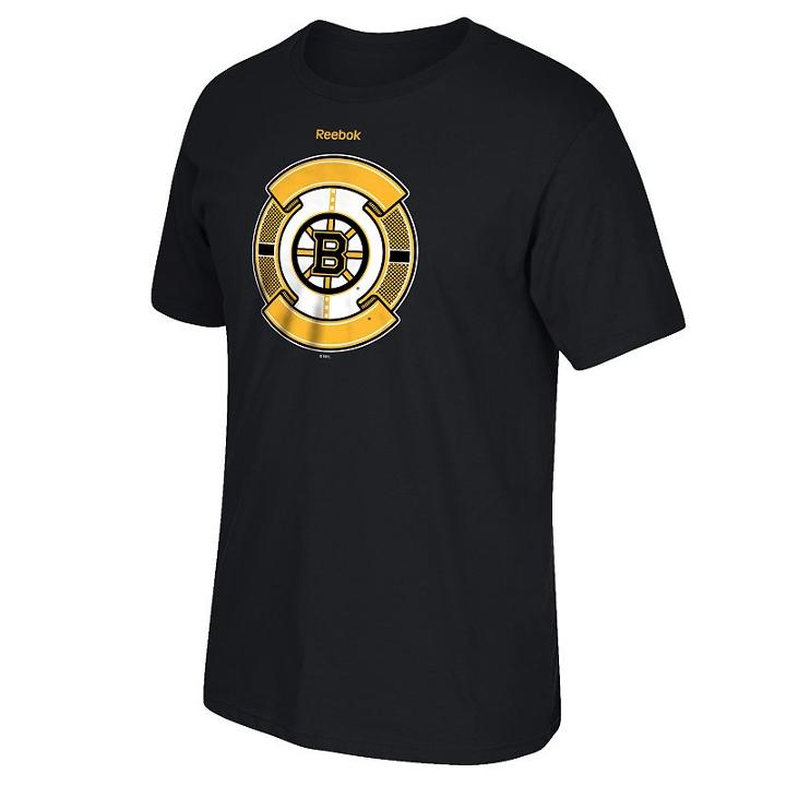 Men's Reebok Boston Bruins Slick Pass Tee, Size: Xl, Black