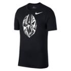 Big & Tall Nike Dri-fit Football Graphic Tee, Men's, Size: L Tall, Grey (charcoal)