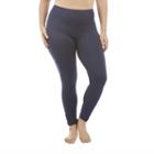 Plus Size Marika Sage Spliced Leggings, Women's, Size: 1xl, Blue (navy)
