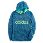 Boys 8-20 Adidas Helix Vibe Pullover Hoodie, Size: Small, Turquoise/blue (turq/aqua)