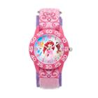 Disney Princess Kids' Ariel, Cinderella & Tiana Time Teacher Watch, Girl's, Multicolor