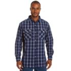 Men's Stanley Classic-fit Chambray Button-down Work Shirt, Size: Xxl, Blue