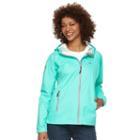 Women's High Sierra Isles Hooded Packable Rain Jacket, Size: Small, Blue
