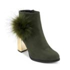 Olivia Miller Belmont Women's Ankle Boots, Size: 8.5, Green Oth