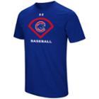 Men's Under Armour Chicago Cubs Icon Tee, Size: Medium, Brt Blue