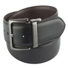 Dockers Reversible Leather Belt - Men, Size: 40, Grey (charcoal)