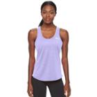 Women's Fila Sport&reg; Jacquard Core Mesh Workout Tank, Size: Medium, Lt Purple
