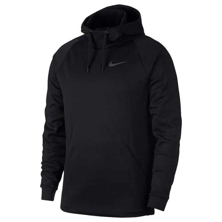 Men's Nike Therma Pull-over Hoodie, Size: Medium, Grey (charcoal)