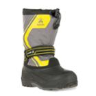 Kamik Snowcoast3 Boys' Waterproof Winter Boots, Size: 5, Grey (charcoal)
