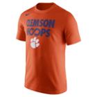 Men's Nike Clemson Tigers Basketball Tee, Size: Large, Orange