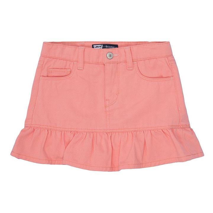 Girls 4-6x Levi's Denim Skort, Girl's, Size: 6x, Light Pink