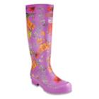 London Fog Totty Women's Waterproof Rain Boots, Size: 7, Purple
