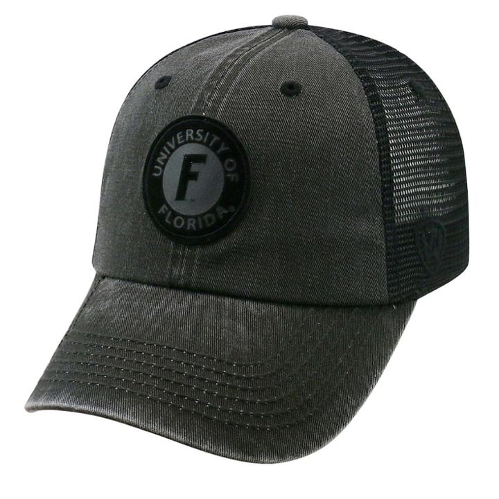 Adult Top Of The World Florida Gators Outlander Snapback Cap, Men's, Black