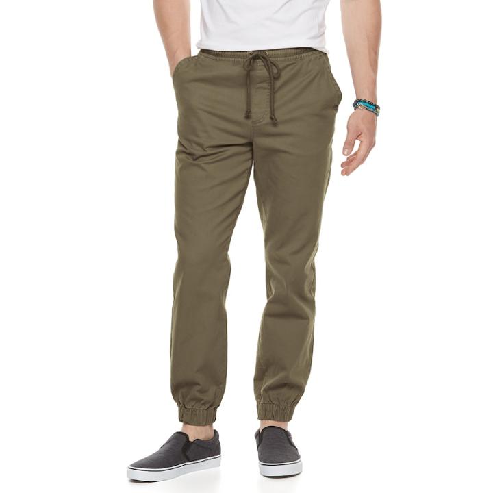 Men's Urban Pipeline&reg; Maxflex Twill Jogger Pants, Size: Small, Green