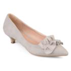 Journee Collection Sabree Women's High Heels, Size: Medium (11), Light Grey