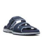 Dr. Scholl's Anna Women's Slide Sandals, Size: Medium (6.5), Dark Blue