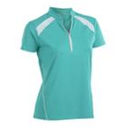 Plus Size Nancy Lopez Sporty Short Sleeve Golf Polo, Women's, Size: 3xl, Turquoise/blue (turq/aqua)