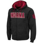 Men's Indiana Hoosiers Full-zip Fleece Hoodie, Size: Xxl, Dark Grey