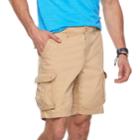 Big & Tall Sonoma Goods For Life&trade; Modern-fit Lightweight Twill Cargo Shorts, Men's, Size: 50, Red/coppr (rust/coppr)