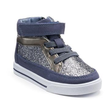 Oshkosh B'gosh&reg; Ginger 2 Toddler Girls' High Top Sneakers, Size: 8 T, Blue (navy)