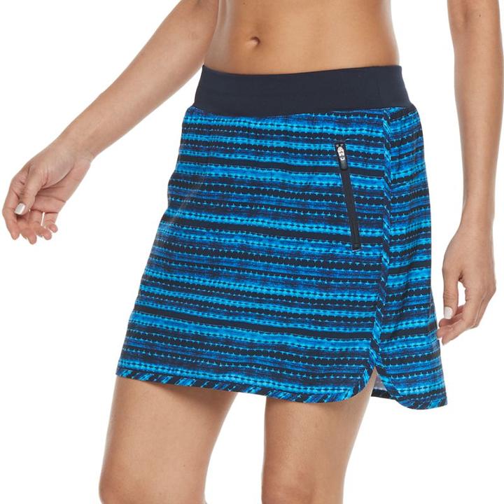 Women's Tek Gear&reg; Dry Tek Performance Skort, Size: Xl, Turquoise/blue (turq/aqua)