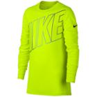 Boys 8-20 Nike Base Layer Training Top, Size: Large, Drk Yellow