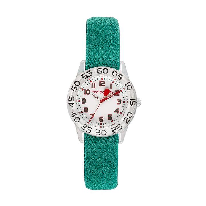 Red Balloon Kids' Time Teacher Watch, Kids Unisex, Green