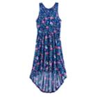 Girls 7-16 So&reg; Cutout Back Maxi Dress, Size: S/7-8, Dark Blue