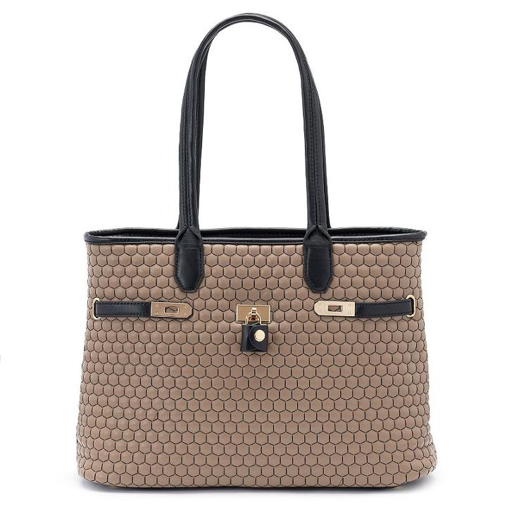 Mellow World Hermia Honeycomb Quilted Tote, Women's