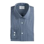 Men's Croft & Barrow&reg; Slim-fit Easy-care Spread-collar Dress Shirt, Size: 15.5-34/35, Dark Blue