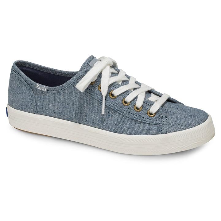 Keds Kickstart Canvas Women's Sneakers, Size: 9, Blue