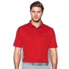 Men's Under Armour Tech Polo, Size: Large, Red