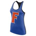 Women's Nike Florida Gators Dri-fit Touch Tank Top, Size: Small, Blue