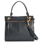 T-shirt & Jeans Mini Top Handle Crossbody Bag, Women's, Black