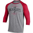 Men's Under Armour Cincinnati Bearcats Triblend Baseball Tee, Size: Small, Ovrfl Oth