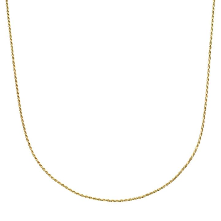 Primavera 24k Gold Over Silver Rope Chain Necklace, Women's, Size: 20, Yellow