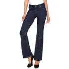 Women's Jennifer Lopez Bootcut Jeans, Size: 4 T/l, Dark Blue