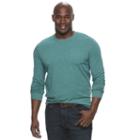 Men's Sonoma Goods For Life&trade; Modern-fit Flexwear Pocket Tee, Size: L Tall, Dark Green