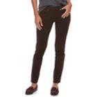 Women's Sonoma Goods For Life&trade; Midrise Curvy Fit Sateen Skinny Pants, Size: 8, Med Brown