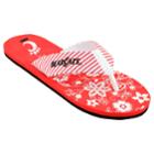 Women's Cincinnati Bearcats Floral Flip Flop Sandals, Size: Large, Multi